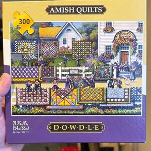 Amish Quilts 300-Piece Puzzle - Multicolor